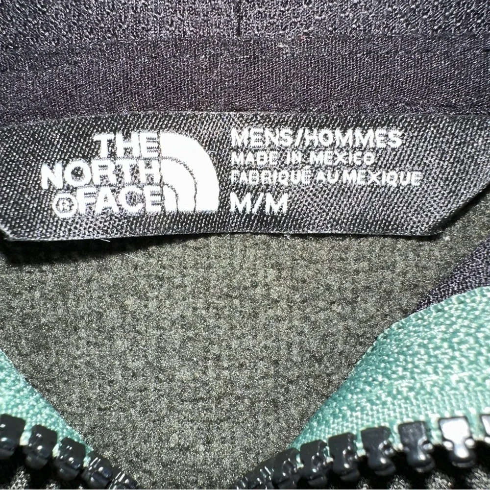 The North Face Men's Medium Mack Mays Full Zip Hoodie Sweatshirt Jacket Green